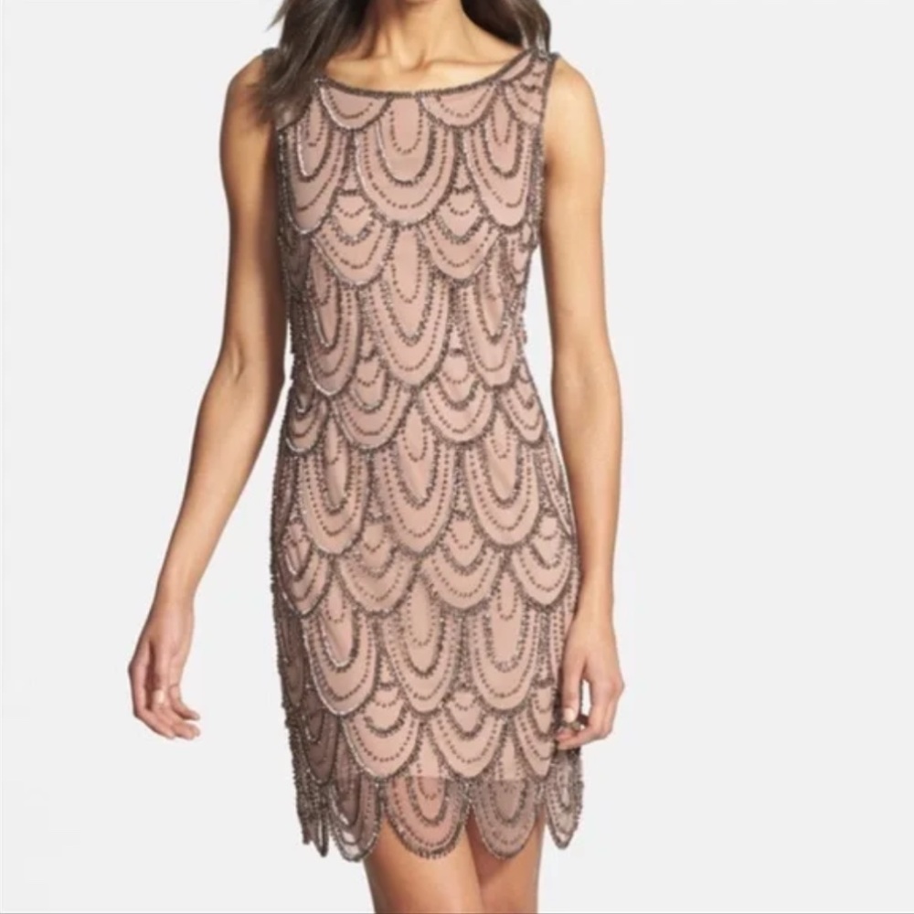 Pisarro Nights beaded dress